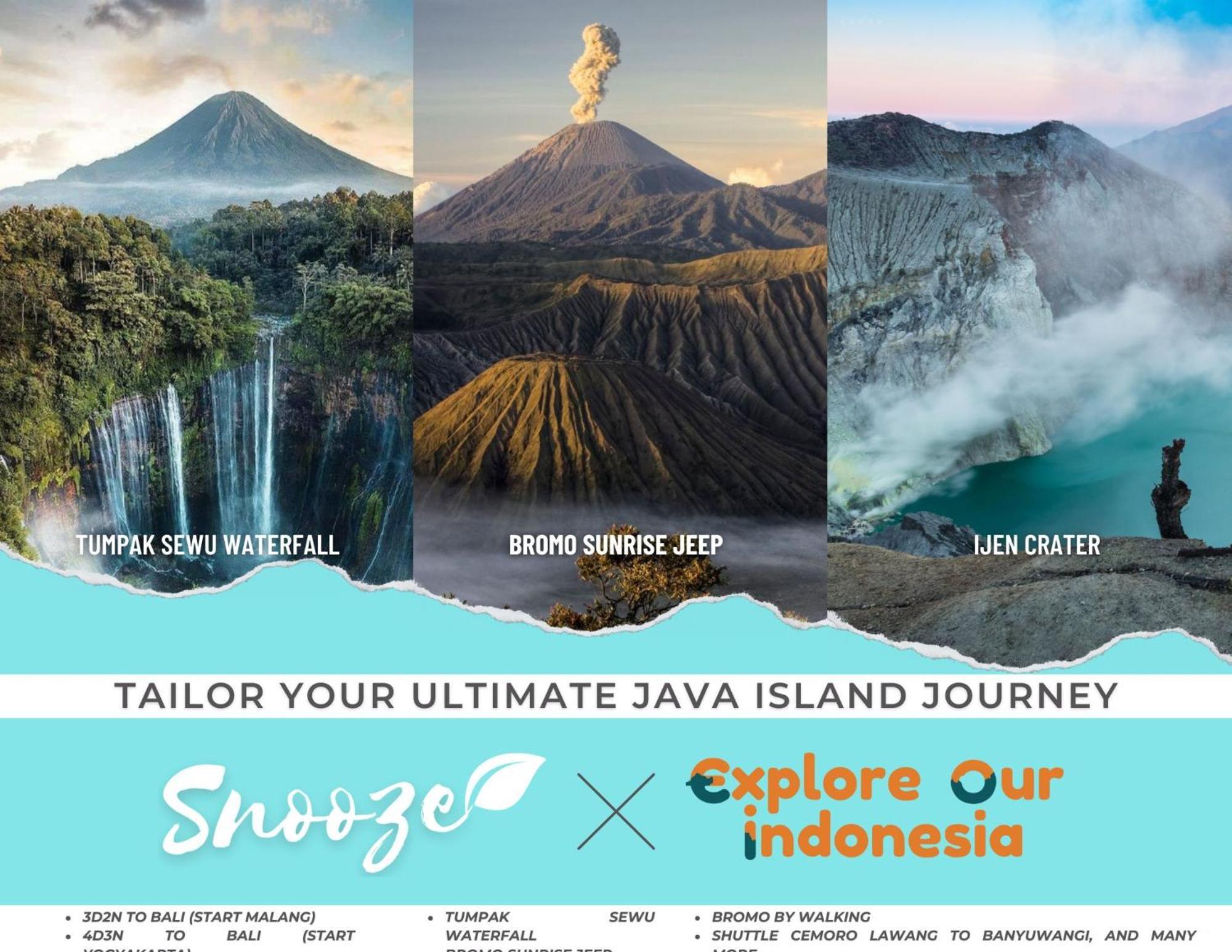 A Pousada Snooze Malang Exterior foto